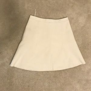 JCrew White Skirt